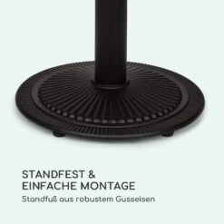 Patras Pearl Bistro-Tisch Jugendstil Marmor Ø 60 Cm H 75 Cm Gusseisern -Gartenmöbel 10035978 de 0005 logo