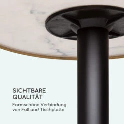 Patras Jewel Marmor-Tisch Jugendstil Ø: 57,5 Cm H: 75 Cm Gusseiserner Standfuß -Gartenmöbel 10035982 de 0006 logo