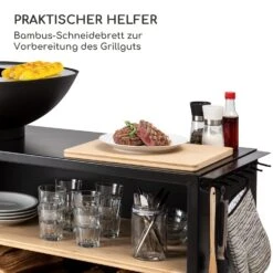 Savage 2.0 Wide Feuerschale Grill Bambus-Schneidebrett Wetterschutz -Gartenmöbel 10036090 de 0003 logo