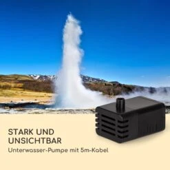 Löwenstein Wandbrunnen 2W Solar-Pumpe Polyresin 4 Weiße LED 5m Kabel 14 Löwenstein Wandbrunnen 2W Solar-Pumpe Polyresin 4 Weiße LED 5m Kabel -Gartenmöbel 10036333 de 0007 logo