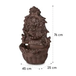 Löwenstein Wandbrunnen 2W Solar-Pumpe Polyresin 4 Weiße LED 5m Kabel 15 Löwenstein Wandbrunnen 2W Solar-Pumpe Polyresin 4 Weiße LED 5m Kabel -Gartenmöbel 10036333 yy 0008 logo