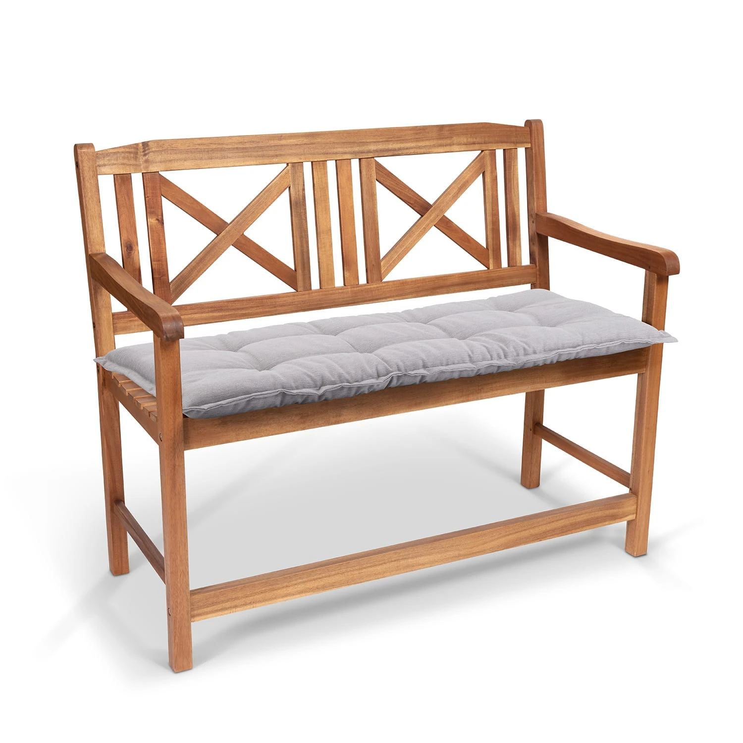 Naxos Bankkissen Polsterauflage Schaumstoff Struktur-PE 110x7x49cm 2 Naxos Bankkissen Polsterauflage Schaumstoff Struktur-PE 110x7x49cm – Bild 2