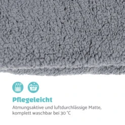 Finn Hundebett Waschbar Rutschfest Atmungsaktiv PE / Vlies Größe S -Gartenmöbel 10037524 de 0004 logo