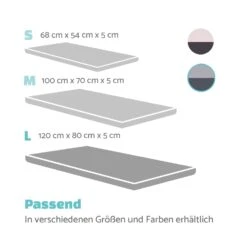 Finn Hundebett Waschbar Rutschfest Atmungsaktiv PE / Vlies Größe L -Gartenmöbel 10037526 de 0006 logo