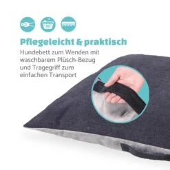 Henry Hundebett Waschbar Orthopädisch Rutschfest Memory-Schaum Größe M -Gartenmöbel 10037576 de 0005 logo