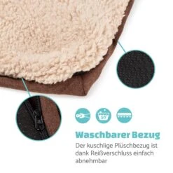 Bruno Hundebett Waschbar Orthopädisch Rutschfest Memory-Schaum Größe M -Gartenmöbel 10037586 de 0005 logo