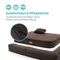 Odin Hundesofa Waschbar Orthopädisch Rutschfest Memory-Schaum Größe M -Gartenmöbel 10037589 de 0005 logo