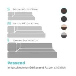 Odin Hundesofa Waschbar Orthopädisch Rutschfest Memory-Schaum Größe L -Gartenmöbel 10037594 de 0007 logo