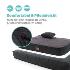 Odin Hundesofa Waschbar Orthopädisch Rutschfest Memory-Schaum Größe M -Gartenmöbel 10037596 de 0005 logo
