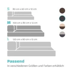 Odin Hundesofa Waschbar Orthopädisch Rutschfest Memory-Schaum Größe M -Gartenmöbel 10037596 de 0007 logo