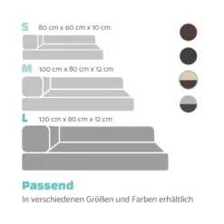 Odin Hundesofa Waschbar Orthopädisch Rutschfest Memory-Schaum Größe L -Gartenmöbel 10037600 de 0007 logo