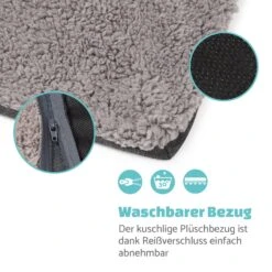 Emma Hundebett Hundekorb | Waschbar | Rutschfest | Atmungsaktiv | Wendematratze | Kissen | Größe M (80 X 20 X 70 Cm) 11 Emma Hundebett Hundekorb | Waschbar | Rutschfest | Atmungsaktiv | Wendematratze | Kissen | Größe M (80 X 20 X 70 Cm) -Gartenmöbel 10037611 de 0005 logo