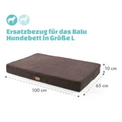 Balu L Hundebett Ersatzbezug Waschbar Rutschfest Atmungsaktiv Größe L -Gartenmöbel 10037619 de 0004 logo
