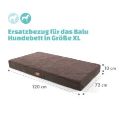 Balu Hundebett Ersatzbezug Waschbar Rutschfest Atmungsaktiv Größe XL 7 Balu Hundebett Ersatzbezug Waschbar Rutschfest Atmungsaktiv Größe XL -Gartenmöbel 10037620 de 0004 logo