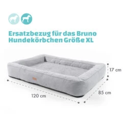 Balu Hundebett Ersatzbezug Waschbar Rutschfest Atmungsaktiv Größe XL -Gartenmöbel 10037655 de 0004 logo