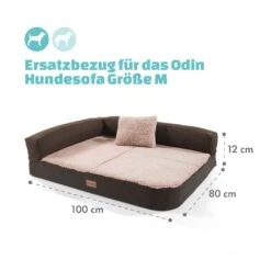 Odin Hundesofa Ersatzbezug Waschbar Rutschfest Atmungsaktiv Größe M -Gartenmöbel 10037658 de 0004 logo