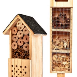 Insektenhotel Mit Erdspieß Ganzjährig Bewohnbar Holz -Gartenmöbel 10038033 yy 0003 logo