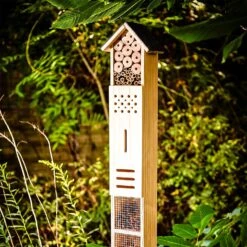 Insektenhotel Mit Erdspieß Ganzjährig Bewohnbar Holz -Gartenmöbel 10038033 yy 0006 logo