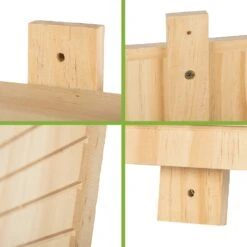 Fledermaushaus Nistkasten Überwinterungshilfe Ganzjährig Pinie -Gartenmöbel 10038037 yy 0005 logo