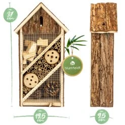 Insektenhotel Mit Schmalem Spitzdach Aufhängung Ganzjährig Bewohnbar Holz 13 Insektenhotel Mit Schmalem Spitzdach Aufhängung Ganzjährig Bewohnbar Holz -Gartenmöbel 10038093 yy 0007 logo