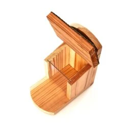 Futterhaus Für Eichhörnchen Flachdach Zedernholz Bitumen Unbehandelt -Gartenmöbel 10038115 yy 0006 logo