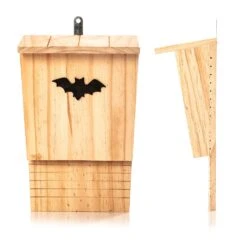 Fledermaushaus Nistkasten Überwinterungshilfe Ganzjährig Kiefer -Gartenmöbel 10038132 yy 0008 logo