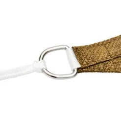 Rechteckiges Sonnensegel 5x5 M Polyester Luftdurchlässig -Gartenmöbel 10038172 yy 0004 logo