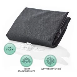 Rechteckiges Sonnensegel 2 X 3 M Polyester Luftdurchlässig -Gartenmöbel 10038192 de 0005 logo