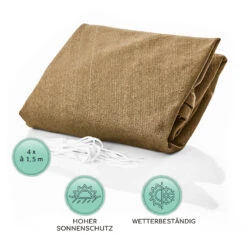 Dreieckiges Sonnensegel 4x4x4 M Polyester Luftdurchlässig -Gartenmöbel 10038196 de 0005 logo