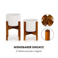 Thorn Blumentopf Mit Ständer 2er-Set 50er Jahre Stil -Gartenmöbel 10038443 de 0004 logo