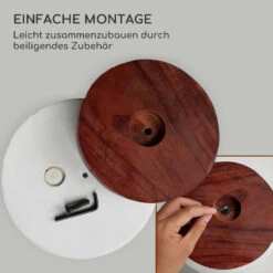 Enspijk Blumentöpfe 2er-Set 2 Größen Walnussholz Polystone Handgemacht -Gartenmöbel 10038461 de 0003 logo