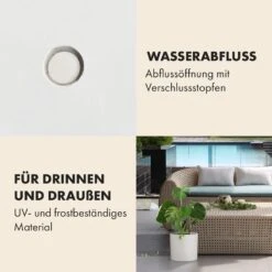 Gendt Pflanztopf Übertopf Faserstein In/Outdoor 10 Gendt Pflanztopf Übertopf Faserstein In/Outdoor -Gartenmöbel 10038466 de 0004 usp