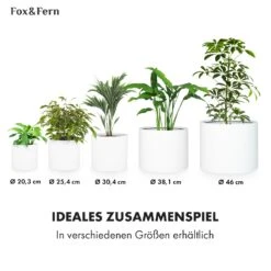 Gendt Pflanztopf Übertopf 3er-Set 3 Größen S/M/L Faserstein In/Outdoor -Gartenmöbel 10038475 de 0006 usp