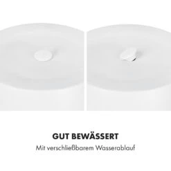 Almere Blumentopf Faserstein Pflanzenfreundlich Handgemacht Konisch -Gartenmöbel 10038504 de 0003 logo