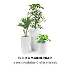 Almere Blumentopf Faserstein Pflanzenfreundlich Handgemacht Konisch -Gartenmöbel 10038504 de 0006 logo