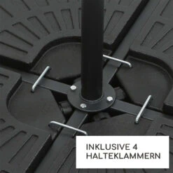 Limousin Sonnenschirmständer-Gewichte 72 Kg Leergewichte 4er-Set -Gartenmöbel 10038525 de 0004 logo