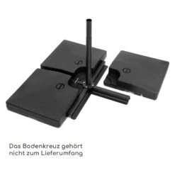 Limousin Sonnenschirmständer-Gewichte 140 Kg Leergewichte 4er-Set -Gartenmöbel 10038527 de 0003 logo