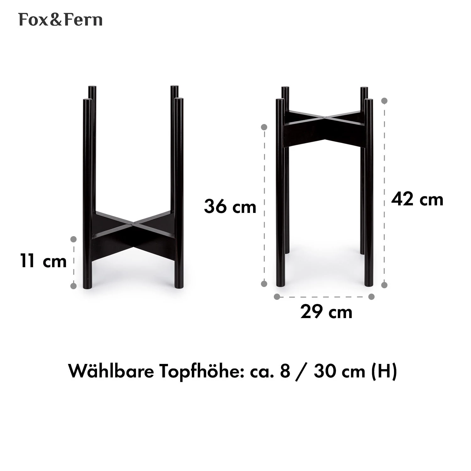 Zeist Pflanzenhalter 2 Höhen Kombinierbar Steck-Design Naturbelassen 6 Zeist Pflanzenhalter 2 Höhen Kombinierbar Steck-Design Naturbelassen – Bild 6