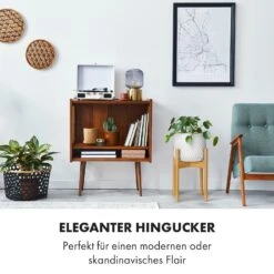 Zeist Pflanzenhalter 3er-Set 2 Höhen Kombinierbar Steck-Design Naturbelassen -Gartenmöbel 10038553 de 0003 usp