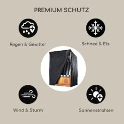 Grandeur Schutzhülle Für Strandkorb Extra Wasserabweisend UV-beständig Polyester -Gartenmöbel 10038729 de 0005 logo