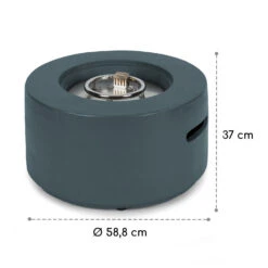 Pilos Gas-Feuerstelle 40.000BTU/13kW Abdeckung Edelstahlbrenner -Gartenmöbel 10039400 yy 0007 logo