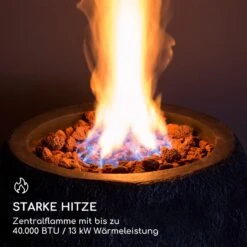 Andros Gas-Feuerstelle 40.000BTU/13kW Deckel Edelstahlbrenner -Gartenmöbel 10039405 de 0003 logo