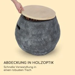 Andros Gas-Feuerstelle 40.000BTU/13kW Deckel Edelstahlbrenner -Gartenmöbel 10039405 de 0004 logo