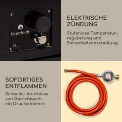 Corinth Gas-Feuerstelle 40.000BTU/13kW Abdeckung Edelstahlbrenner 12 Corinth Gas-Feuerstelle 40.000BTU/13kW Abdeckung Edelstahlbrenner -Gartenmöbel 10039407 de 0005 logo