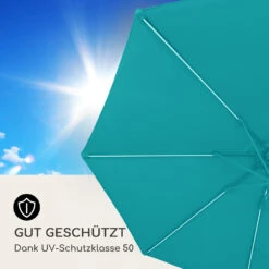 Blumfeldt Calais Sonnenschirm LED Aluminium-Rahmen Polyester-Bespannung UV 50 -Gartenmöbel 10040122 de 0006 logo