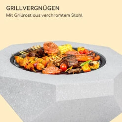 Blumfeldt Diamond Feuerschale Mit Grill MGO & Stahlschale Inkl. Funkenschutz -Gartenmöbel 10040241 de 0003 logo