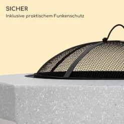 Blumfeldt Diamond Feuerschale Mit Grill MGO & Stahlschale Inkl. Funkenschutz -Gartenmöbel 10040241 de 0004 logo