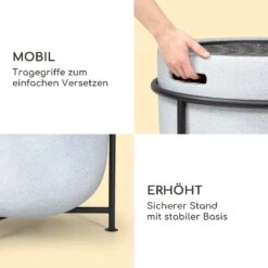 Blumfeldt Grail Feuerschale Mit Grill MGO & Stahlschale Inkl. Funkenschutz 11 Blumfeldt Grail Feuerschale Mit Grill MGO & Stahlschale Inkl. Funkenschutz -Gartenmöbel 10040243 de 0005 logo