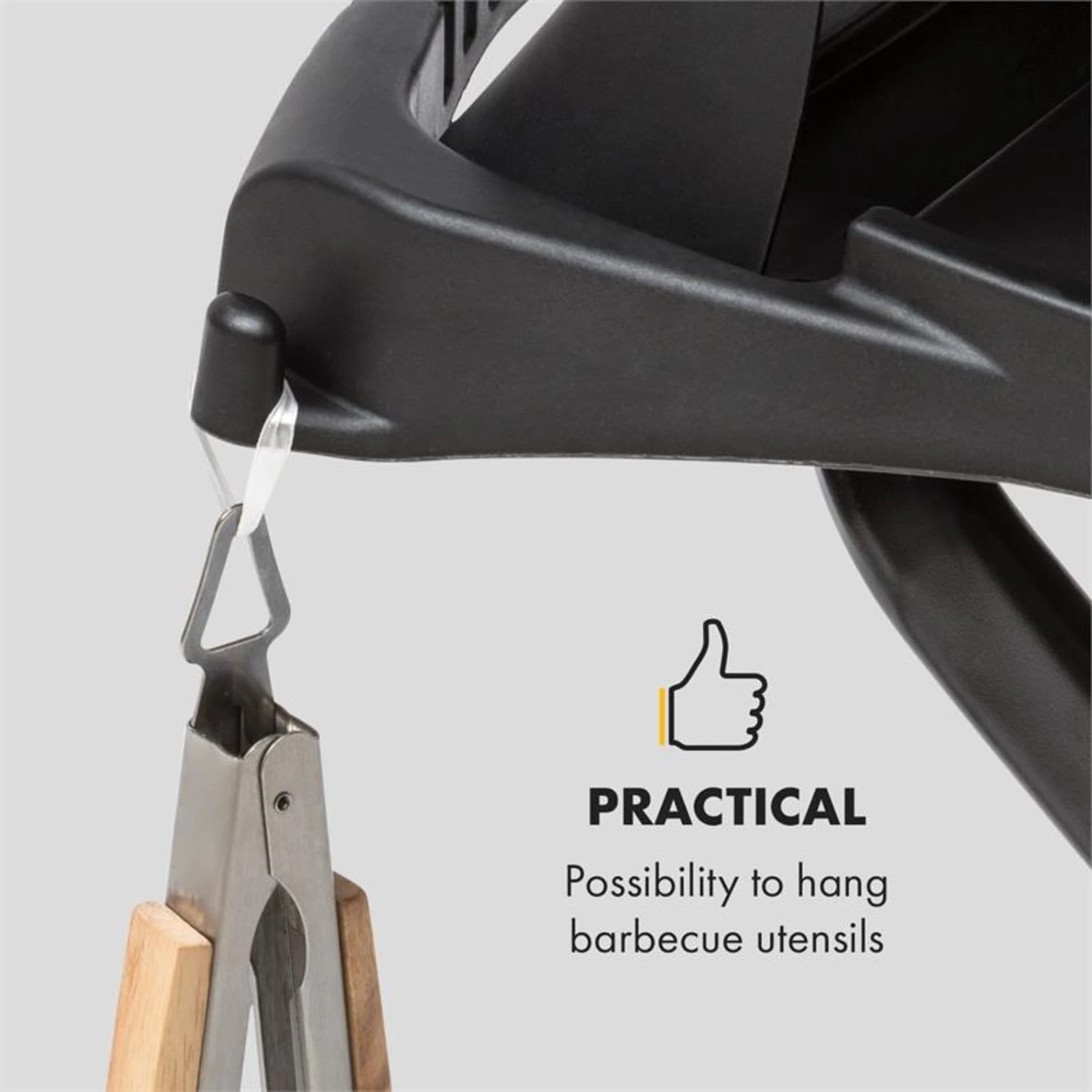 Parforce One Gasgrill 3,5kW 12000BTU Grilltisch Gasschlauch Schwarz 12 Parforce One Gasgrill 3,5kW 12000BTU Grilltisch Gasschlauch Schwarz – Bild 12