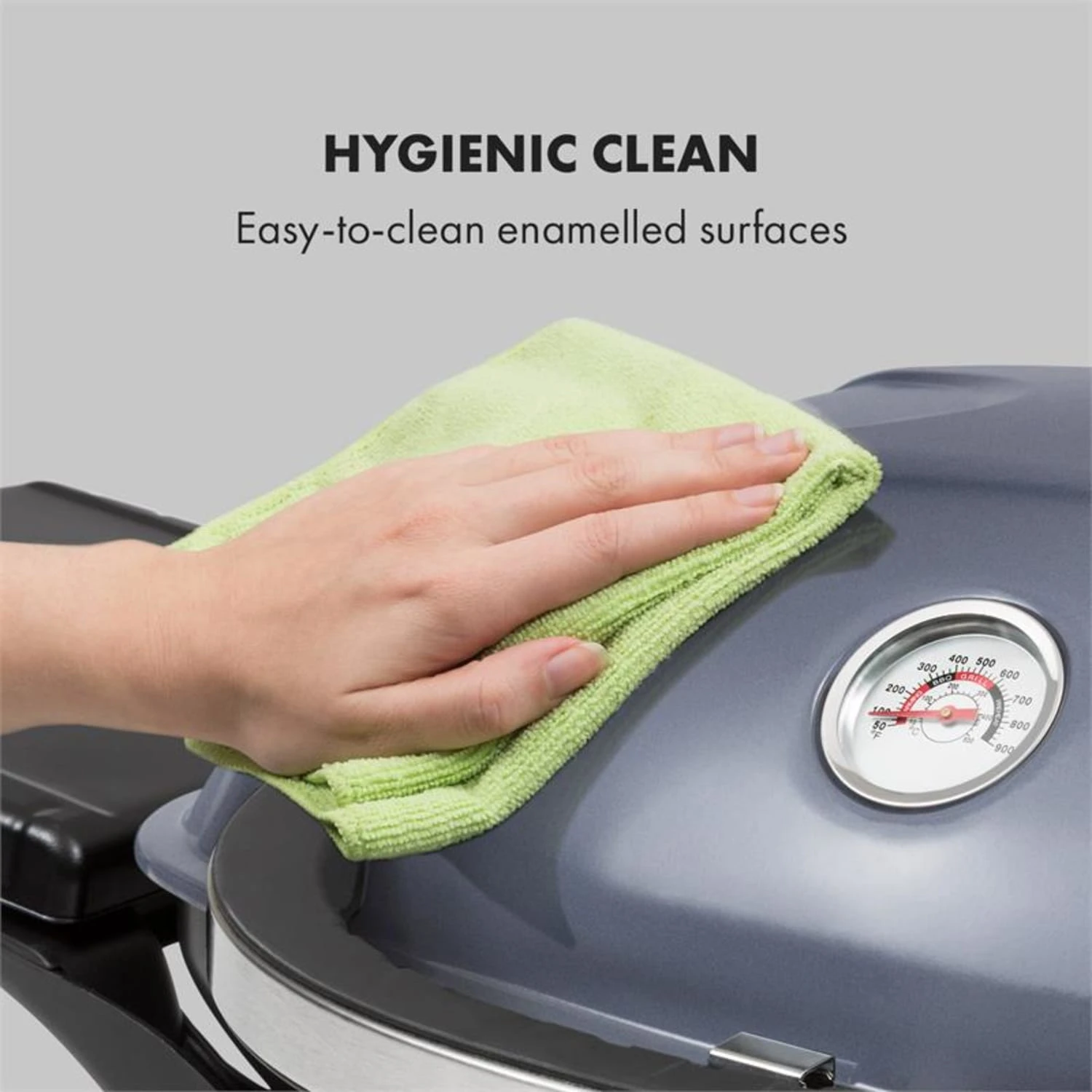 Parforce One Gasgrill 3,5kW 12000BTU SNJS Grilltisch Gasschlauch Grau 4 Parforce One Gasgrill 3,5kW 12000BTU SNJS Grilltisch Gasschlauch Grau – Bild 4